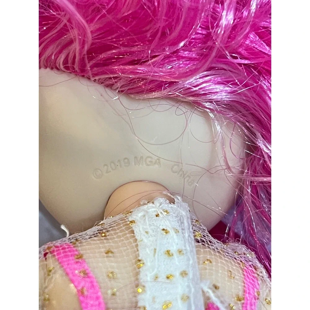 Rainbow High Stella Monroe Hot Pink Fashion Doll Sequin Tulle Dress MGA 2019